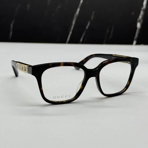 NEW GUCCI GG1192O 002 HAVANA WOMEN EYEGLASSES GUCCI - Picture 1 of 10